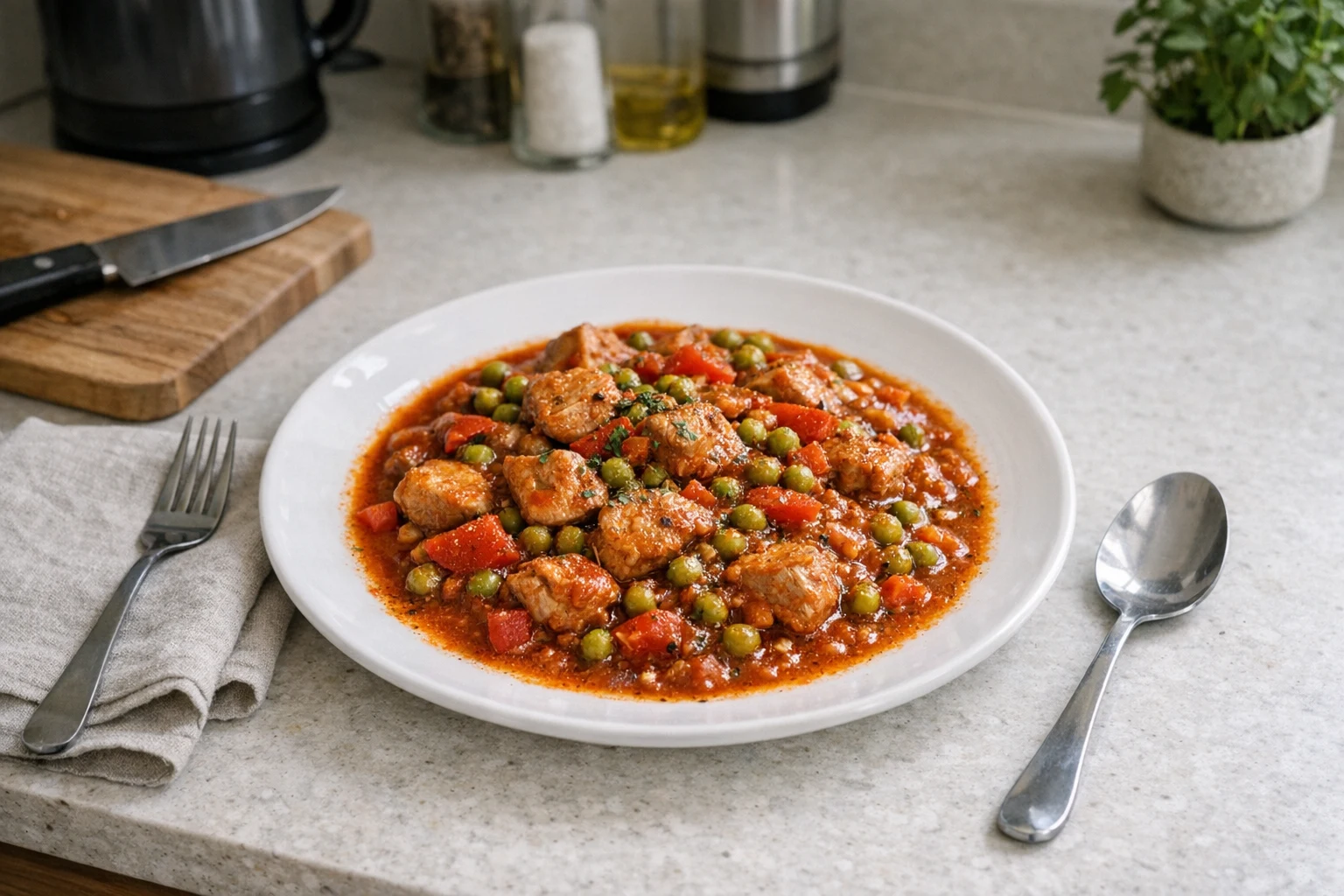 Mexicaanse goulash met varkensvlees