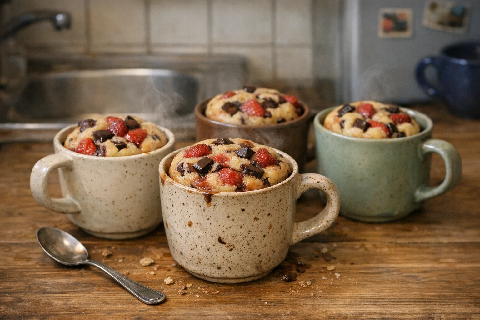 Muffins uit een mok
