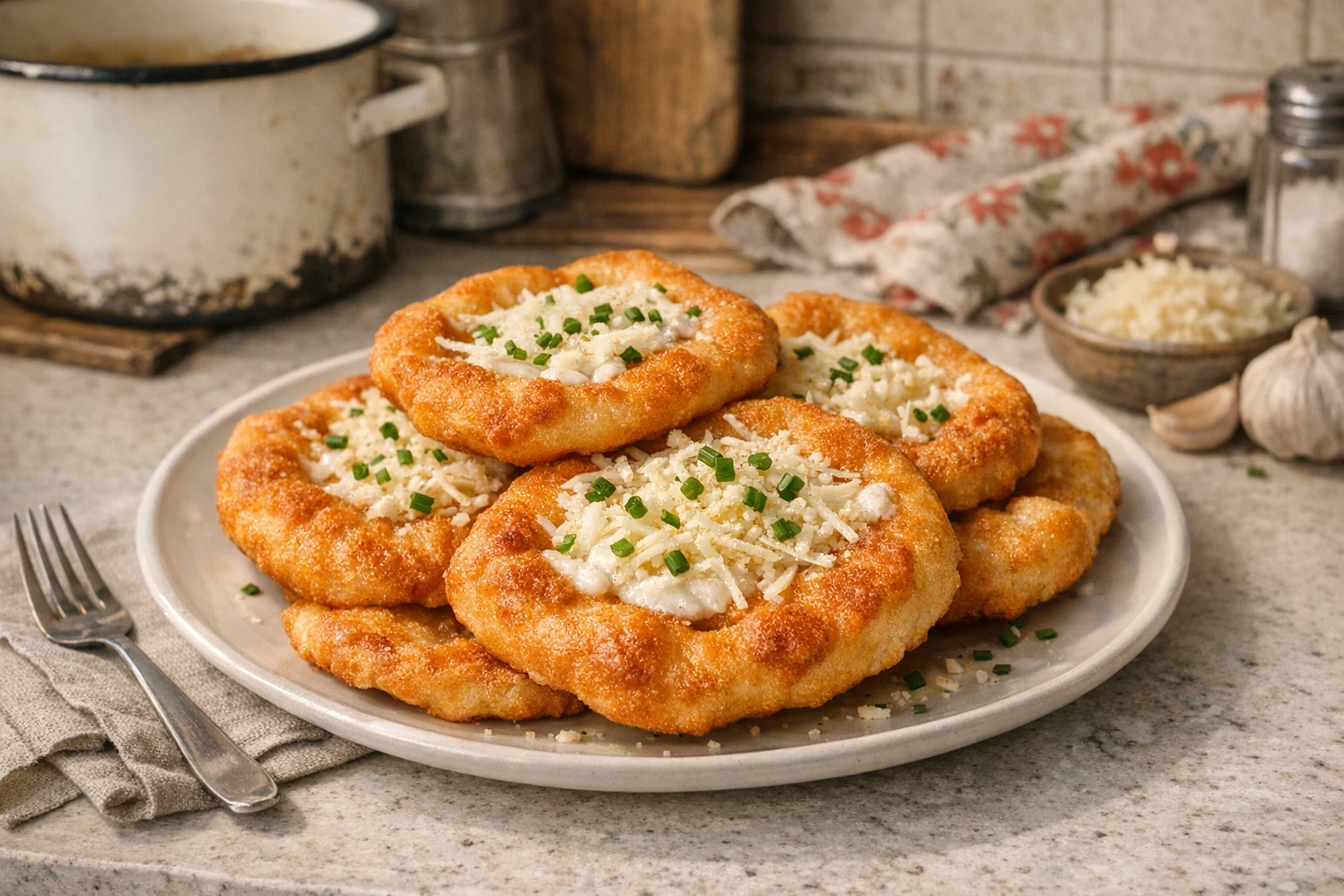 Snelle lángos